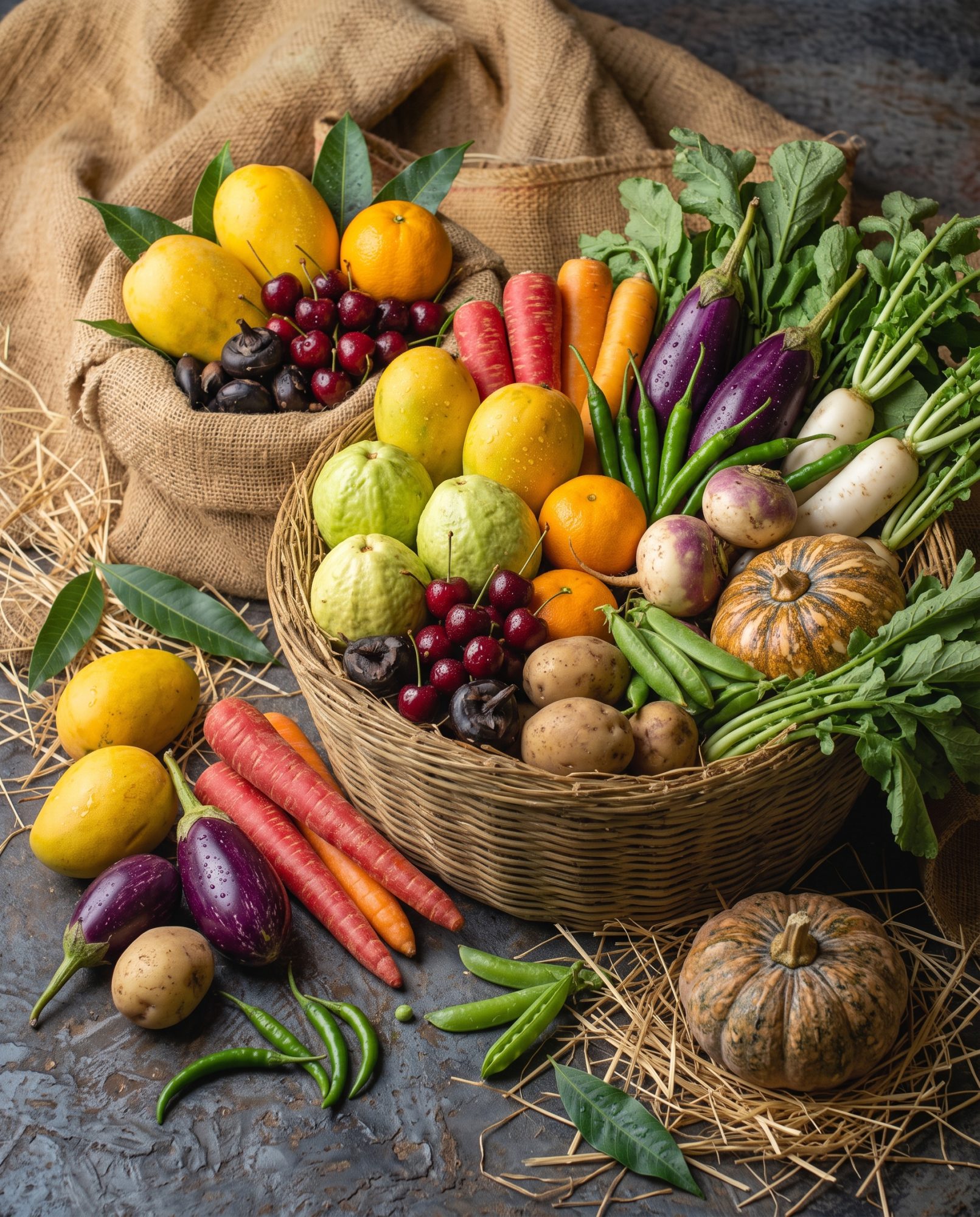 Mix Fruits & Vegetables (Gemini)